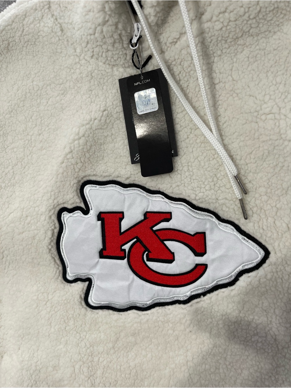 NFL KC Chiefs Sherpa Lounger NWT Large
